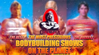 The Biggest Battles in Bodybuilding  Ranking the Top 5 Global Bodybuilding Competitions [upl. by Ellon742]