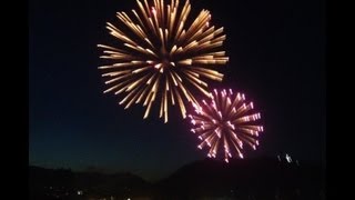 Canada Day fireworks 2013 Vancouver BC [upl. by Celestyn816]