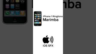 iPhone 1 Ringtone  Marimba iphone [upl. by Akenet]