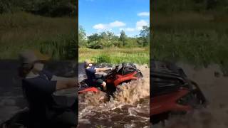 CANAM XMR 700 RIPPIN THROUGH THE MURK shorts offroad canam subscribe [upl. by Nysilla162]