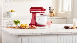 Ice cream maker for mixer  KitchenAid [upl. by Emilia]