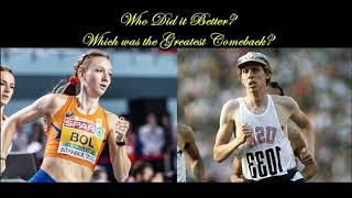 Femke Bol vs Dave Wottle quotThe Greatest Racing Comebackquot quotwho did it betterquot [upl. by Duke961]