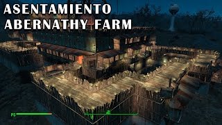 Fallout 4  Mis asentamientos  Abernathy Farm Settlement 3 [upl. by Nomed]