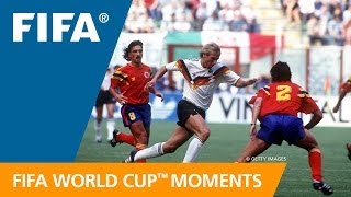 Carlos Valderrama on West Germany vs Colombia  1990 FIFA World Cup [upl. by Danette794]