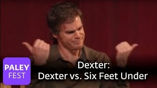 Dexter  Hall on Dexter vs Six Feet Under Paley Center [upl. by Nyllaf]