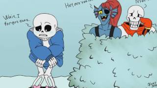 sans the skeleton undyne and papyrus [upl. by Ecnahc]