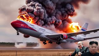 happened 30 seconds ago the plane carrying 500 NORTH KOREAN commanders was destroyed by Ukraine [upl. by Lobel]