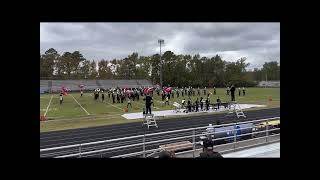 Woodside High School Marching Band 10292022  Tallwood Invitational [upl. by Anidal954]