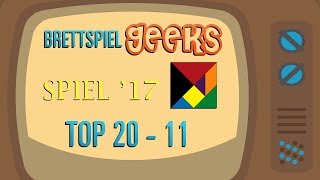 SPIEL ESSEN 2017 Brettspiel Neuheiten 2011  Brettspiel Geeks  Brettspiele [upl. by Oiramel]