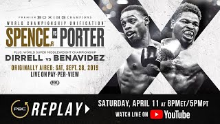 PBC Replay Errol Spence Jr vs Shawn Porter  Full Televised Fight Card [upl. by Barbe]