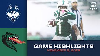 Game Highlights UConn vs UAB Nov 9 2024 [upl. by Eltsyrhc]