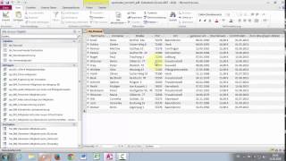 Access 2010 fürs Büro Part 39 Tabelle in PDF Datei  Export  exportieren [upl. by Marden292]