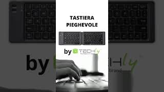 Tastiera Pieghevole Senza Fili per Tablet Smartphone by Techly  ICTB1208F [upl. by Atims]