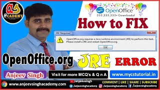 JRE error Fixed openoffice  How to fix Java JRE in OpenOffice  OpenOffice Java JRE error Fixed [upl. by Winters]