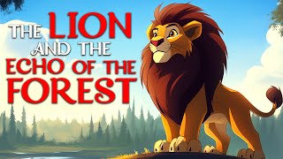 The Lion and the Echo of the Forest  Fairy Tales amp Stories For Children and Teenagers [upl. by Ilowell]