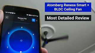 Best BLDC Fan for Inverter  Atomberg Renesa Smart Plus 1200mm  Atomberg Renesa  Fan Review [upl. by Song]