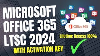 Install Microsoft Office LTSC 2024 Free With Activation Key  Genuine Version  Hindi [upl. by Nodnol]