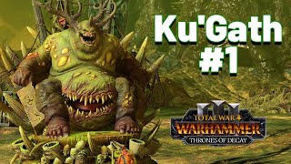 KuGath Lets Play 1  Total War Warhammer 3 [upl. by Eitteb]