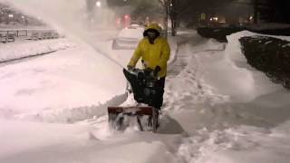 Motzei Shabbos in Midwood  Brooklyn Blizzard 2016 HD [upl. by Atihcnoc631]