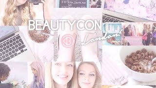 ♡BeautyCon London 2015  Haul And Vlog  Floral Princess♡ [upl. by Xirtaeb]