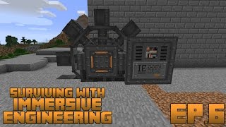 Surviving With Immersive Engineering  Ep6  The Excavator [upl. by Hteazile]