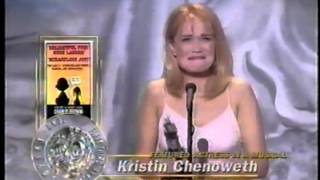 Kristin Chenoweth wins 1999 Tony Award for Best Featured Actress in a Musical [upl. by Ewan]