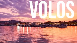 27 Volos night walk at the center and at the port area  Greece 4k 60fps [upl. by Flyn]