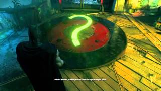 Batman Arkham Knight  Riddler’s Orphanage PART I Challenges to rescue Catwoman [upl. by Ainoet]