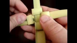 Palm Weaving for Palm Sunday Coptic Orthodox StylePart 2 [upl. by Enerual]