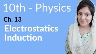 10th Class Physics Chapter 13  Electrostatics Induction  Class 10 Physics Chapter 4 [upl. by Emeric]