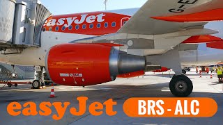 easyJet A319 U26071 October 2018  BRISTOL BRS to ALICANTE ALC Full Flight Beautiful Sunrise [upl. by Nylcsoj144]