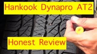 Hankook Dynapro AT2 Tire Analysis And Review Hanhook AT2 [upl. by Akeimat723]