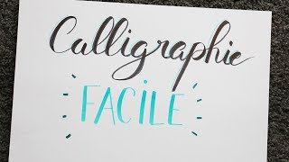 CALLIGRAPHIE FACILE [upl. by Shing]