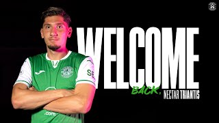 Nectarios Triantis Returns To Hibs  Hibernian FC [upl. by Fante]