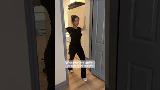 Doorway chest stretch massage stretching mobility shoulderstretch posture [upl. by Leasi]