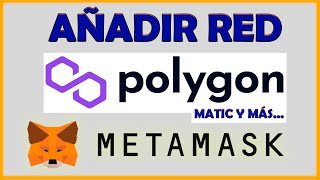 ➡️ Cómo Añadir RED de POLYGON en METAMASK ✚ Depositar MATIC en Metamask Y otros Tokens [upl. by Mozes]