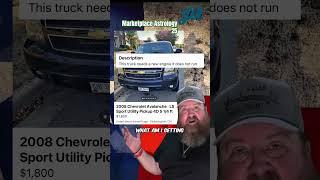 Marketplace Astrology 25 comedy marketplace fbmarketplace automobile cars trucks [upl. by Enilrahc]