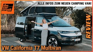 VW California 2024 Alle Infos zum NEUEN Camping Van Concept auf T7 Multivan Basis Review  Test [upl. by Locklin]