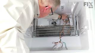 Whirlpool Refrigerator Repair – How to replace the Defrost Thermostat [upl. by Reahard305]