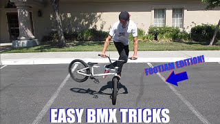 Easy BMX Tricks  Footjam Edition [upl. by Fairman]