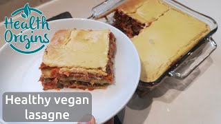 Best healthy vegan lasagne [upl. by Inalial]