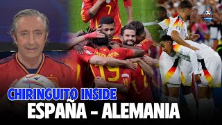 ⚽️ ESPAÑA  ALEMANIA  EURO 2024  CHIRINGUITO INSIDE [upl. by Ratcliff]