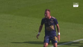 Irvin Cardona Scores Incredible Volley Goal Against Dijon [upl. by Ardnauq777]