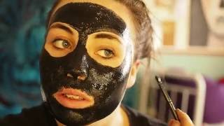 DIY Charcoal Mask  DANGEROUS FAIL  do not attempt  Face Burns  JMCMakeup [upl. by Letnoj952]