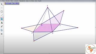 Hướng dẫn tạo và mở Hình Chóp bằng phần mềm Sketchpad [upl. by Ycnaf733]