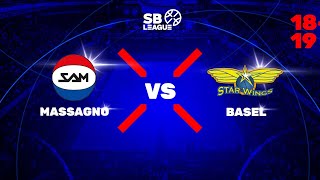 SB League  Day 19 MASSAGNO vs STARWINGS [upl. by Crow403]