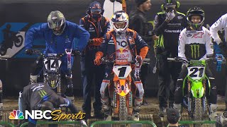 Supercross Round 2 in Oakland  EXTENDED HIGHLIGHTS  11522  Motorsports on NBC [upl. by Marja]