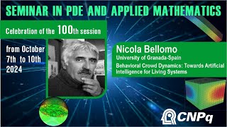 PLENARY TALK BY NICOLA BELLOMOSESSION 100 [upl. by Nnep]