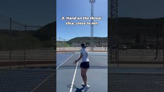 Slice backhand progressions📈🎾 tennis tennistips tennisplayer tennislife backhand tenniscoach [upl. by Rehpinnej]