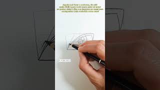 Como desenhar um olho fácil  tutorial reels [upl. by Rodolfo]